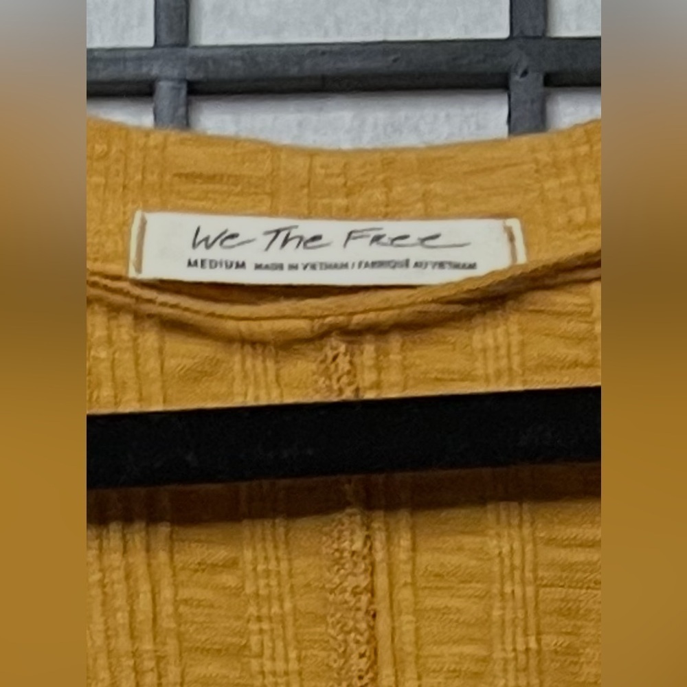 WE THE FREE Big Sur Long Sleeve Amber M - Picture 5 of 5